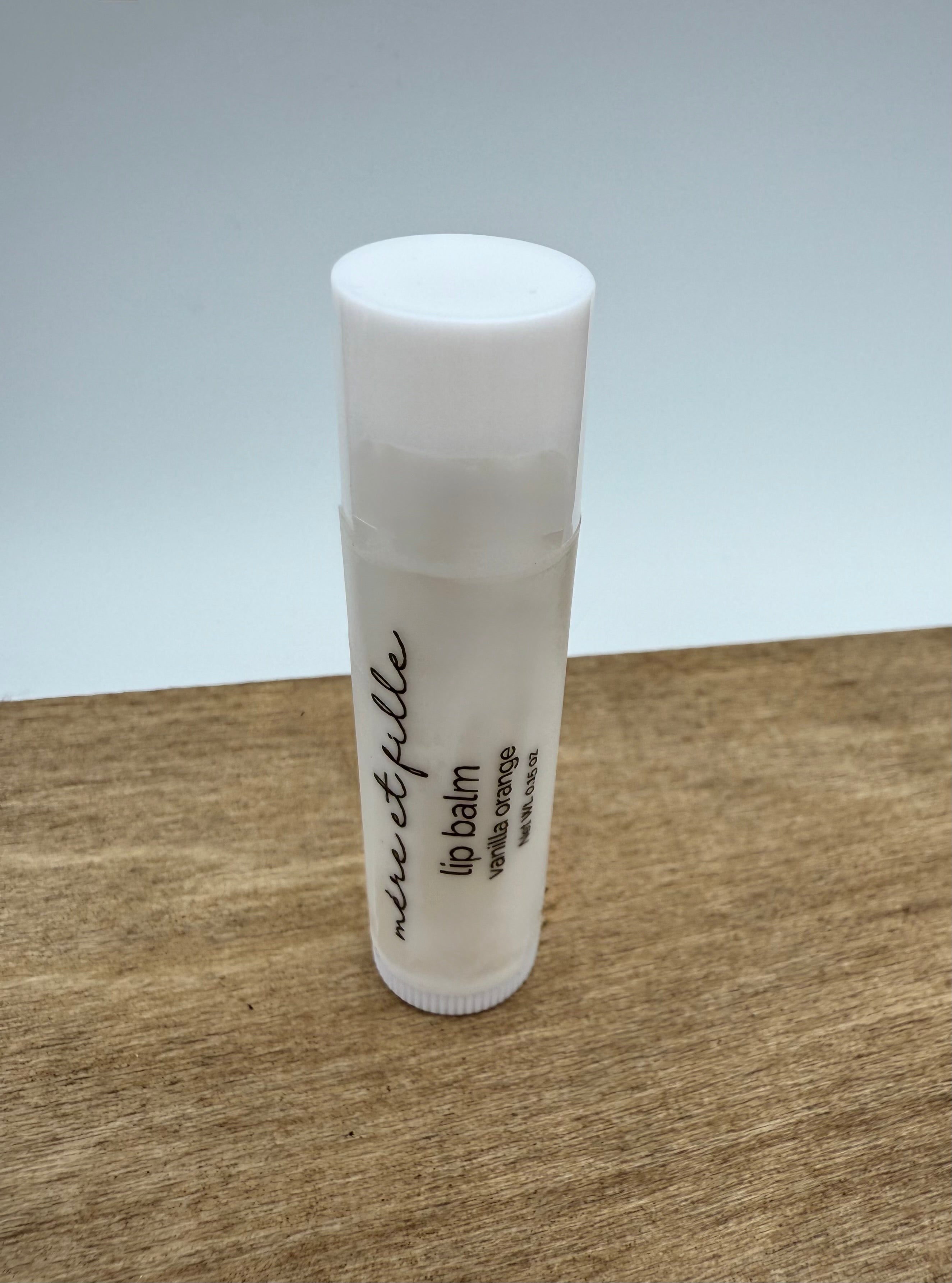 Orange Vanilla Lip Balm