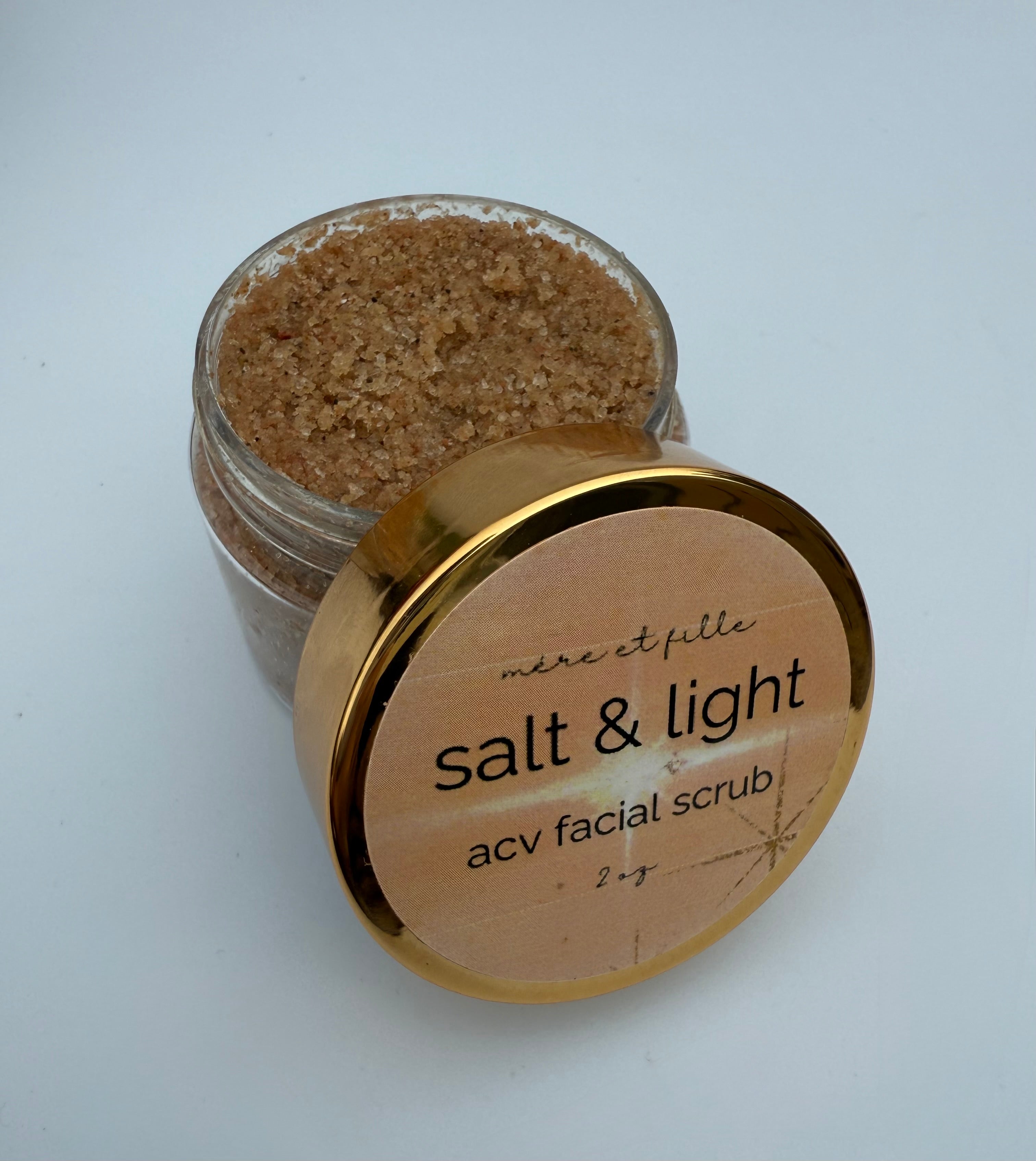 Salt & Light Facial Scrub