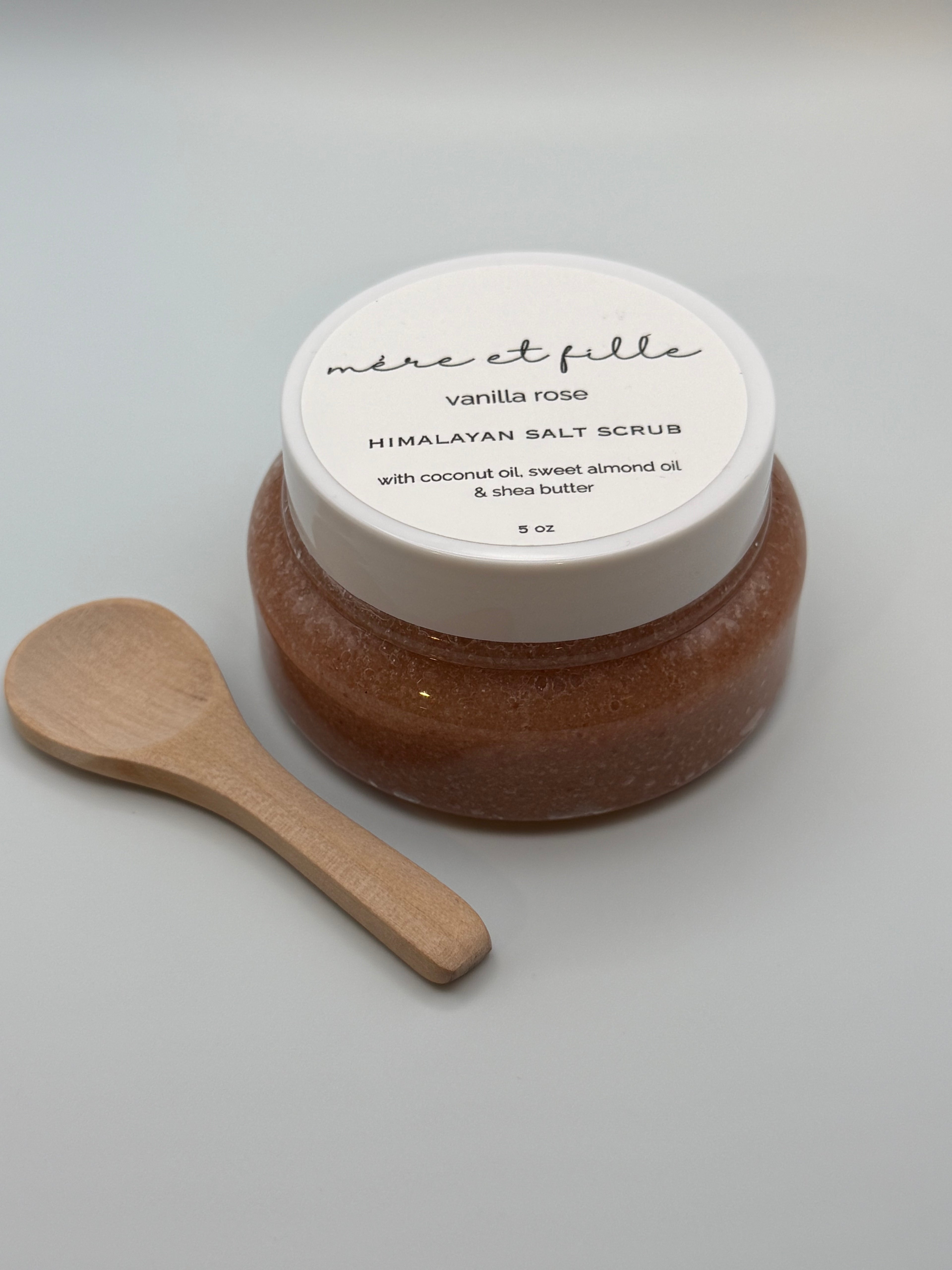 Vanilla Rose Himalayan Salt Body Scrub